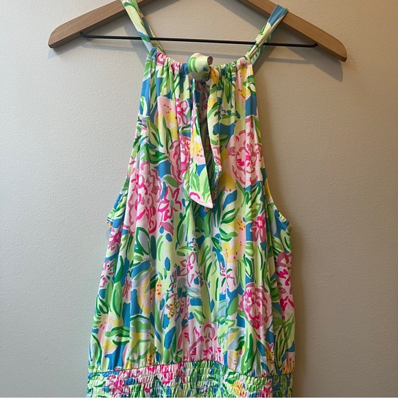 NWT Lilly Pulitzer Women's Shirelle Skirted Romper Groove Garden - Picture 9 of 11